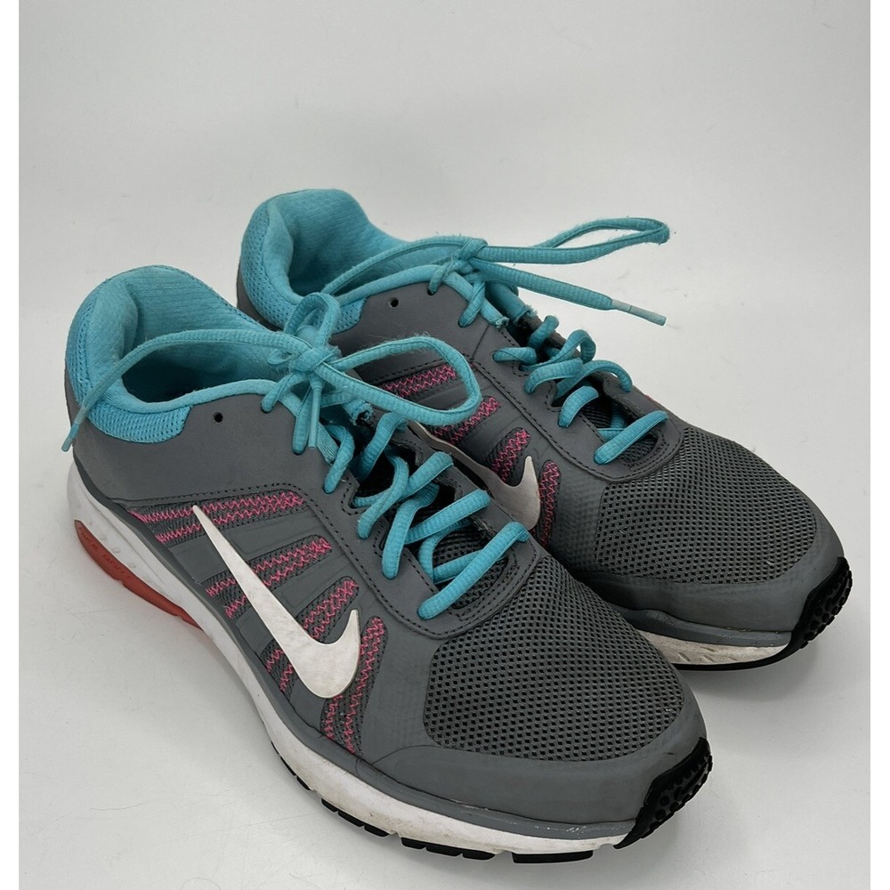 Women's Nike Dart Xll sneakers gray and pink  size 9.5 preowned